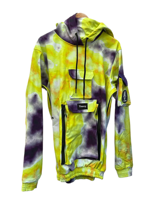 Tie Dye Snowboard Skiing// All Mountain Dry Ride