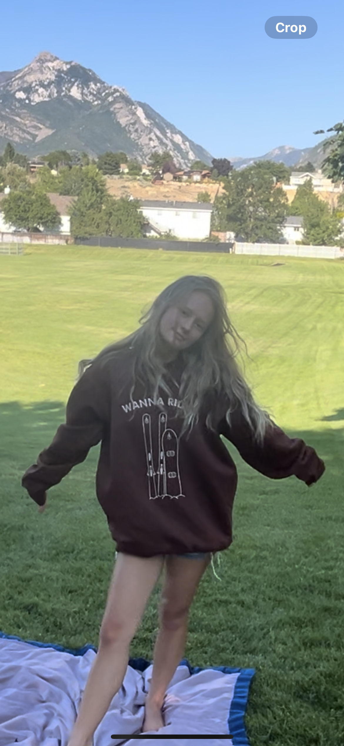 'Wanna Ride?' Crewneck