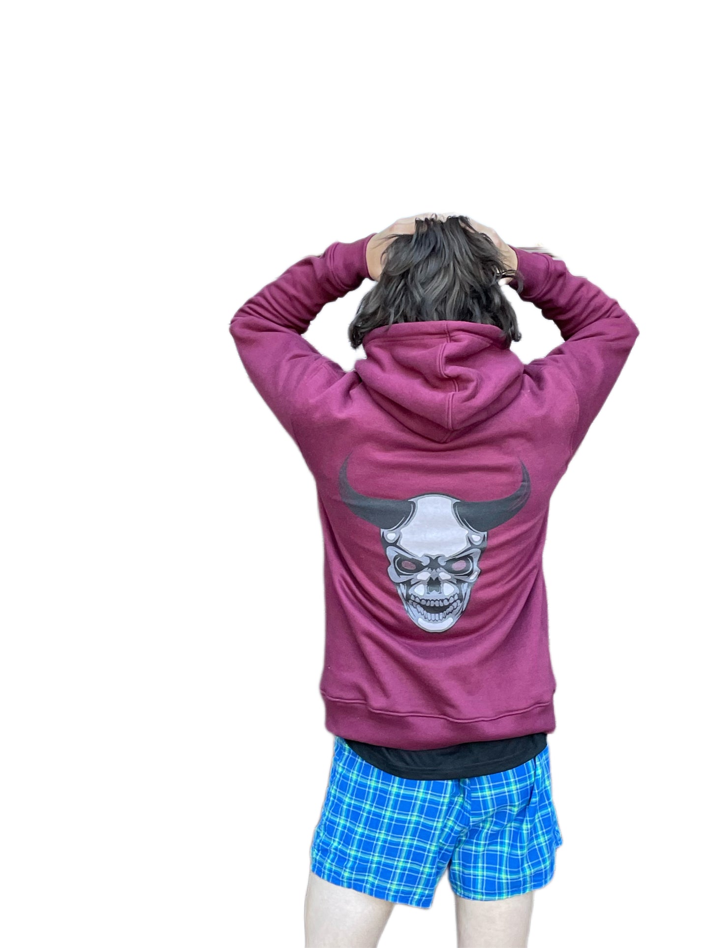 Horned Demon-Heavyweight Hoodie