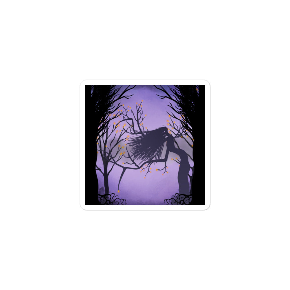 Tree Lady - Bubble-free stickers