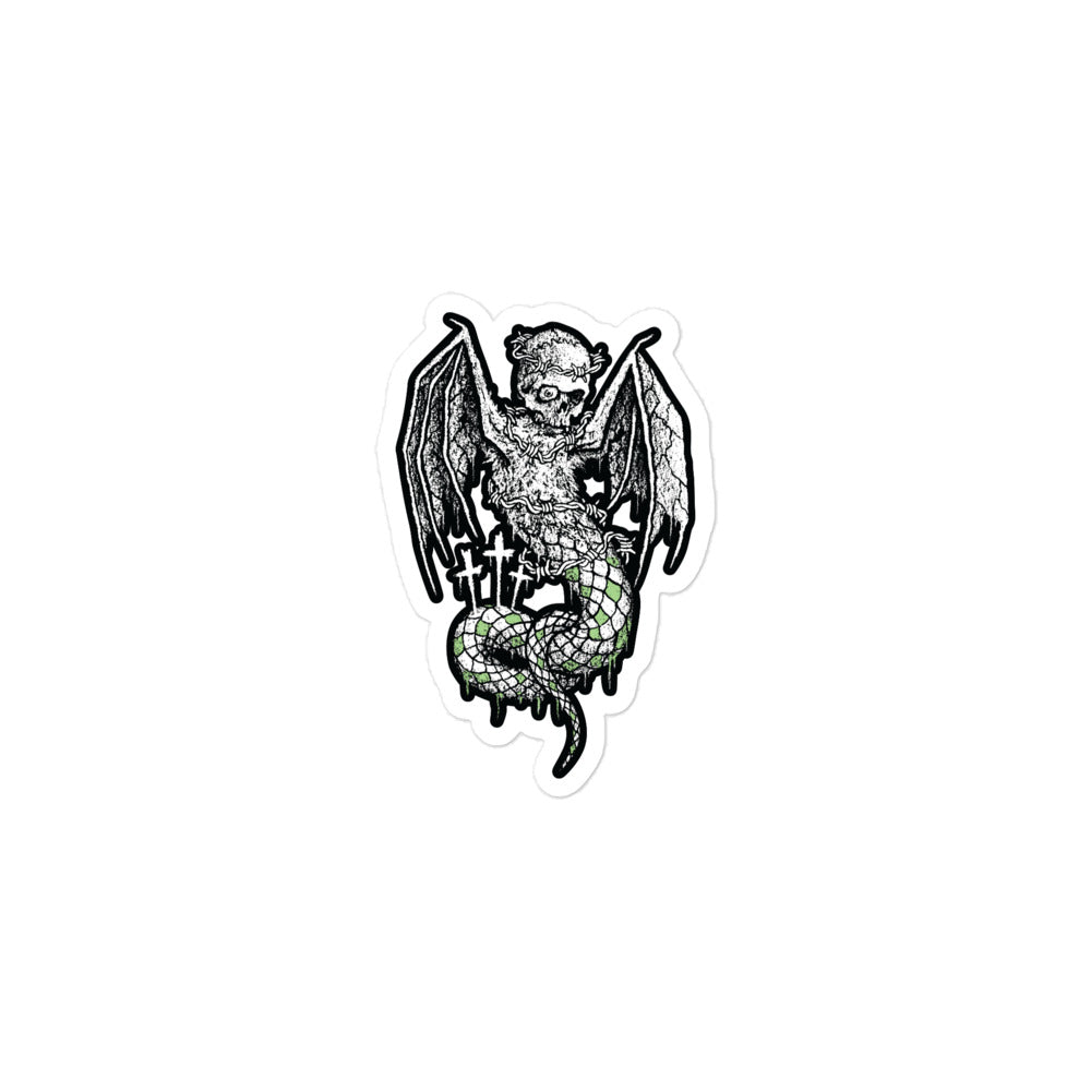 Decaying - Bubble-free stickers