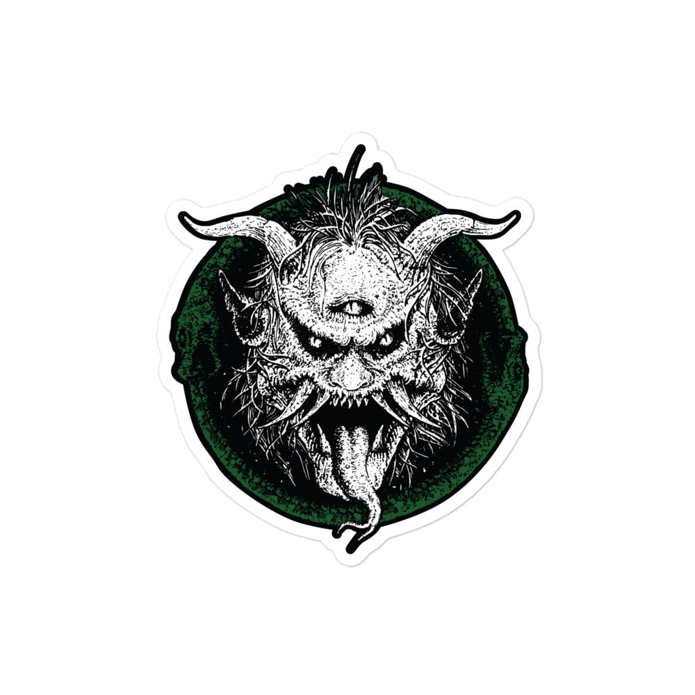 3 Eyed Demon - Bubble-free stickers