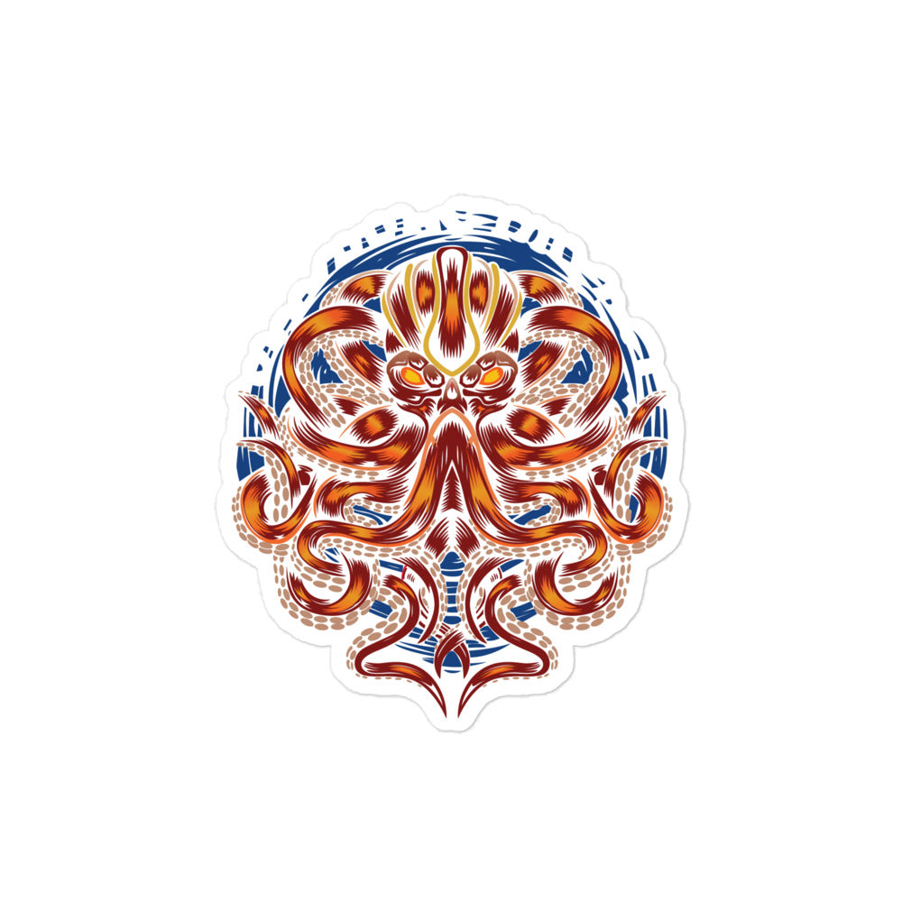 Fierce Kraken - Bubble-free stickers
