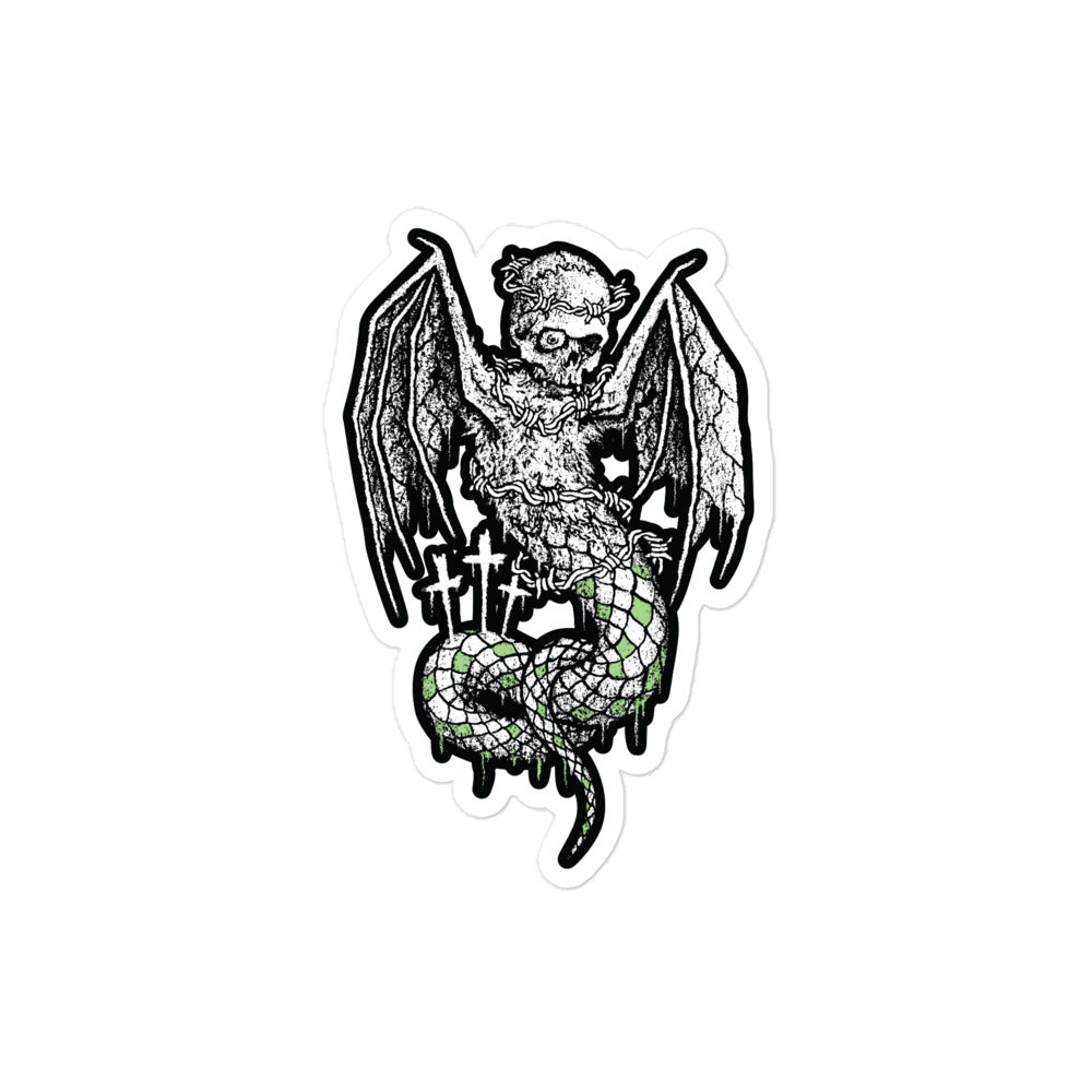 Decaying - Bubble-free stickers