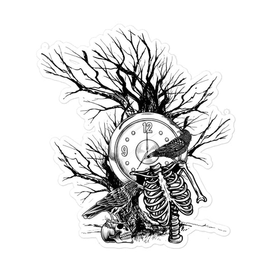 Memento Mori - Bubble-free sticker