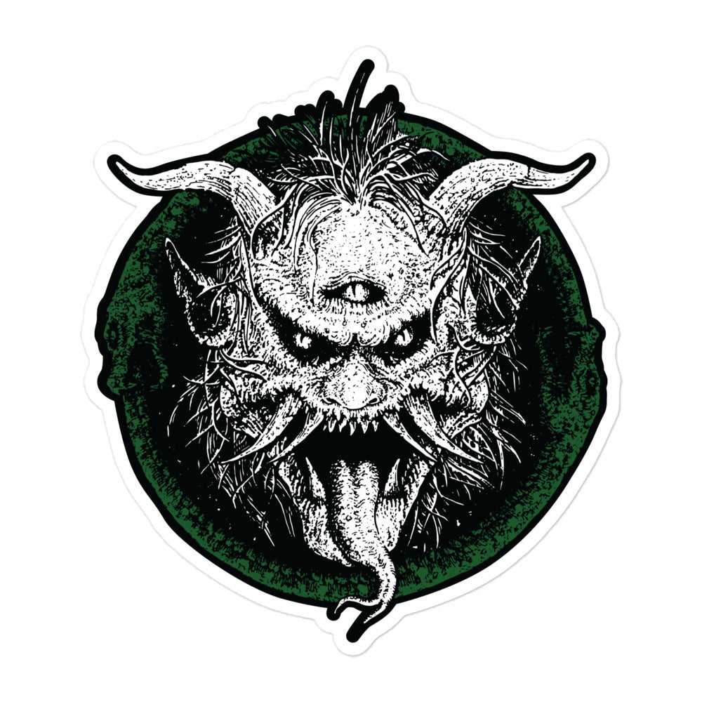 3 Eyed Demon - Bubble-free stickers