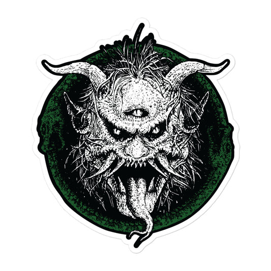 3 Eyed Demon - Bubble-free stickers