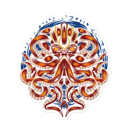 Fierce Kraken - Bubble-free stickers