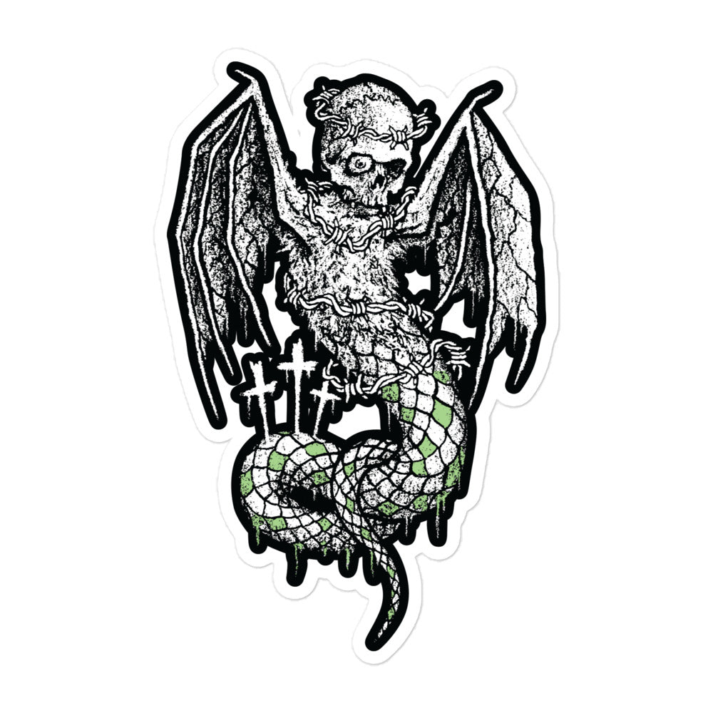 Decaying - Bubble-free stickers