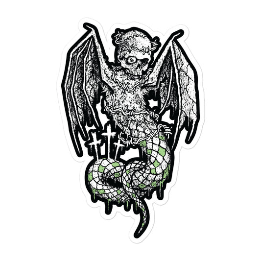 Decaying - Bubble-free stickers