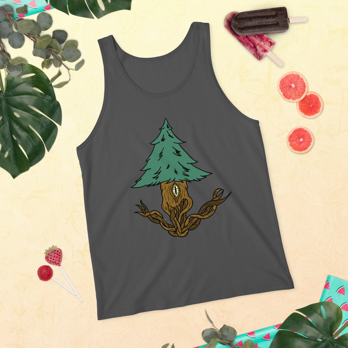 Treevy Tree - Unisex Tank Top