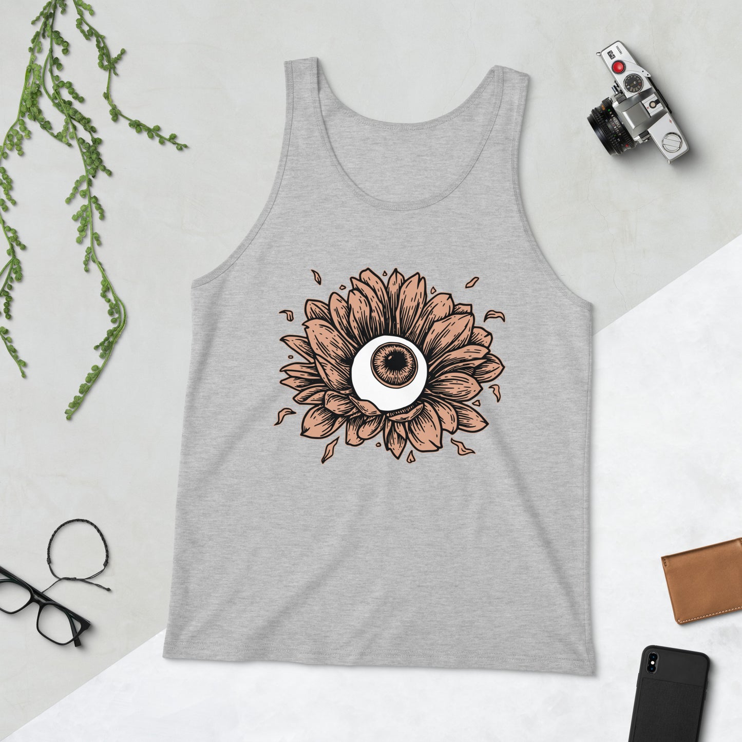 Cornea Flower - Unisex Tank Top