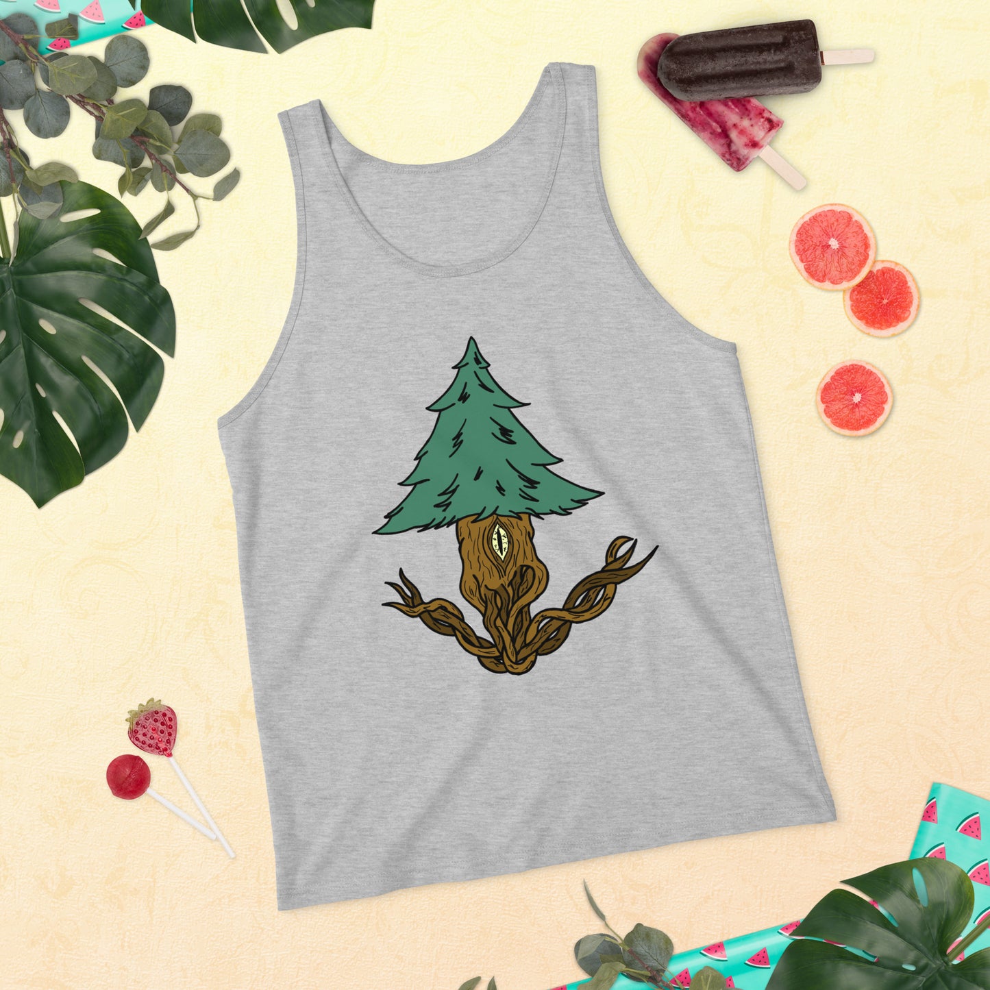 Treevy Tree - Unisex Tank Top
