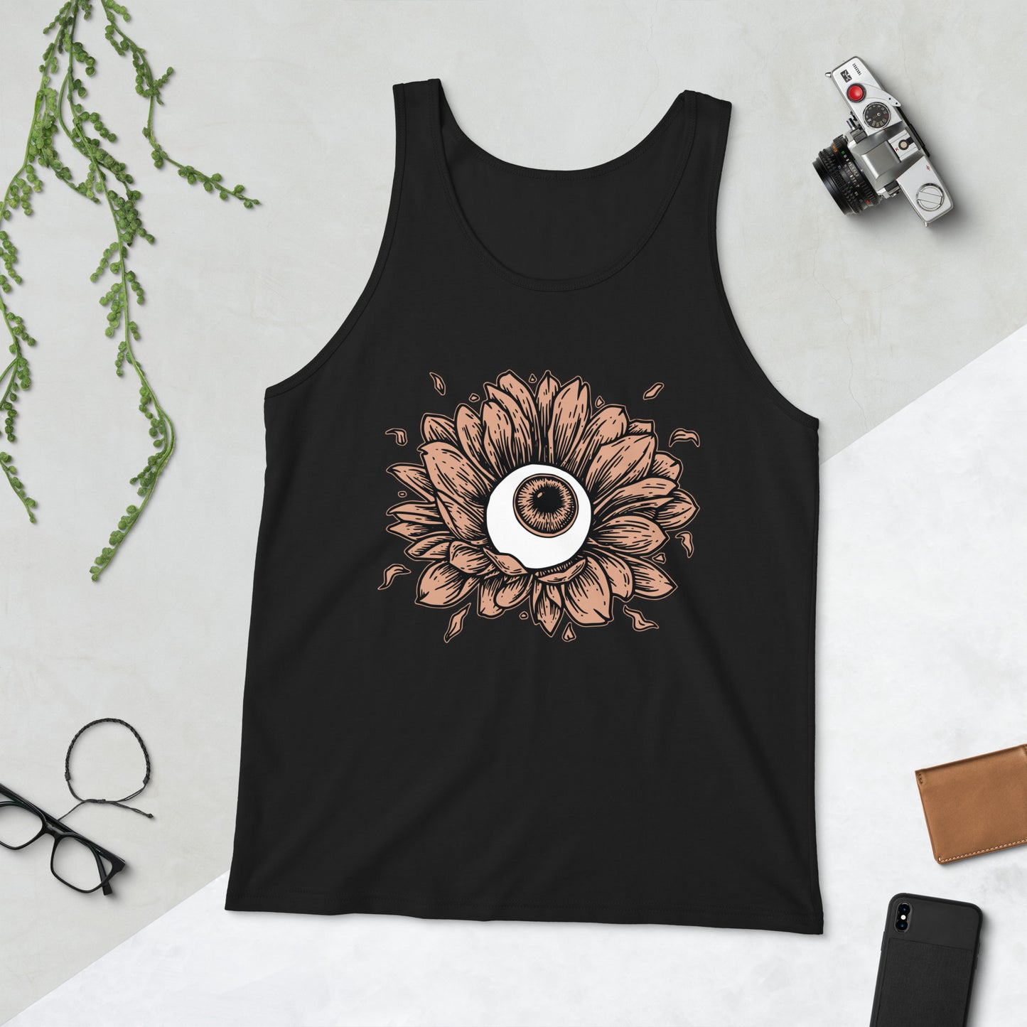 Cornea Flower - Unisex Tank Top