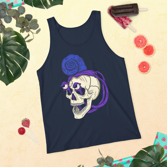 Snail Skull - Unisex Tank Top