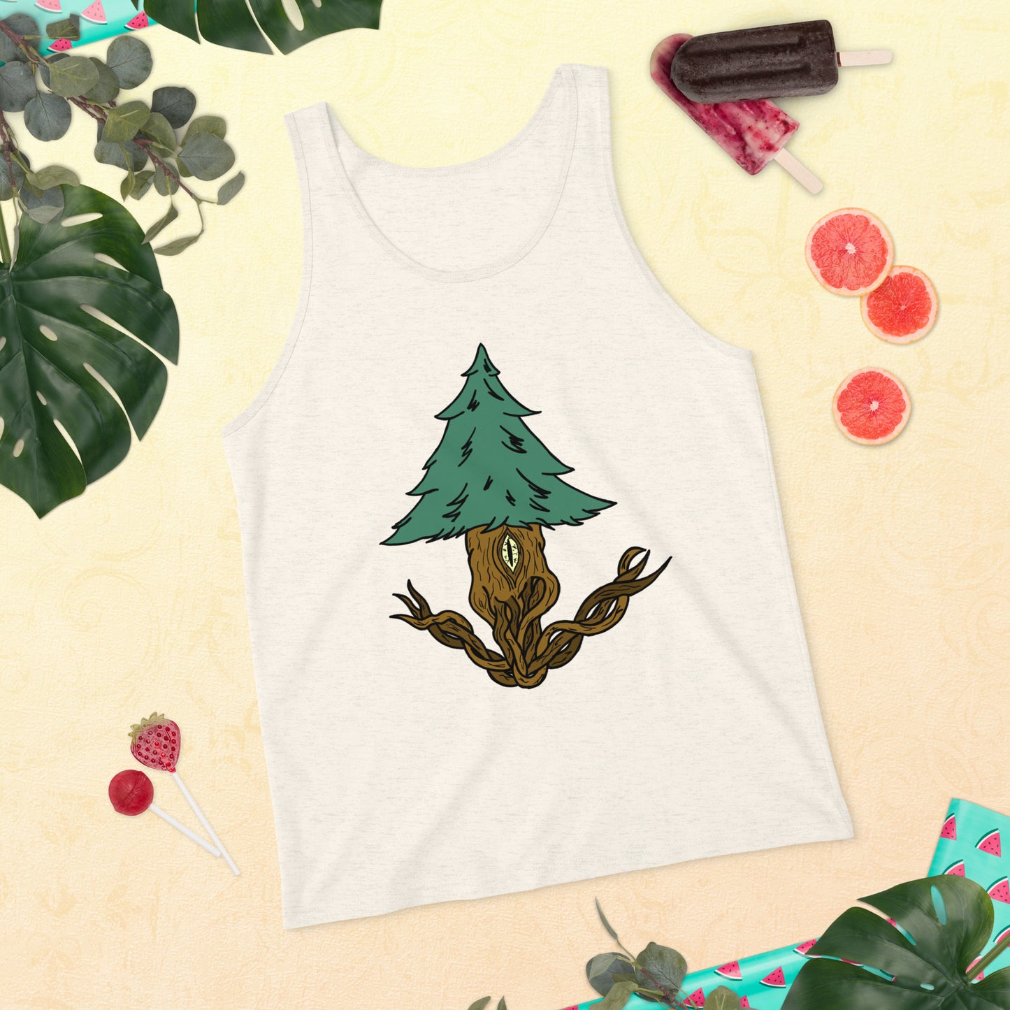 Treevy Tree - Unisex Tank Top