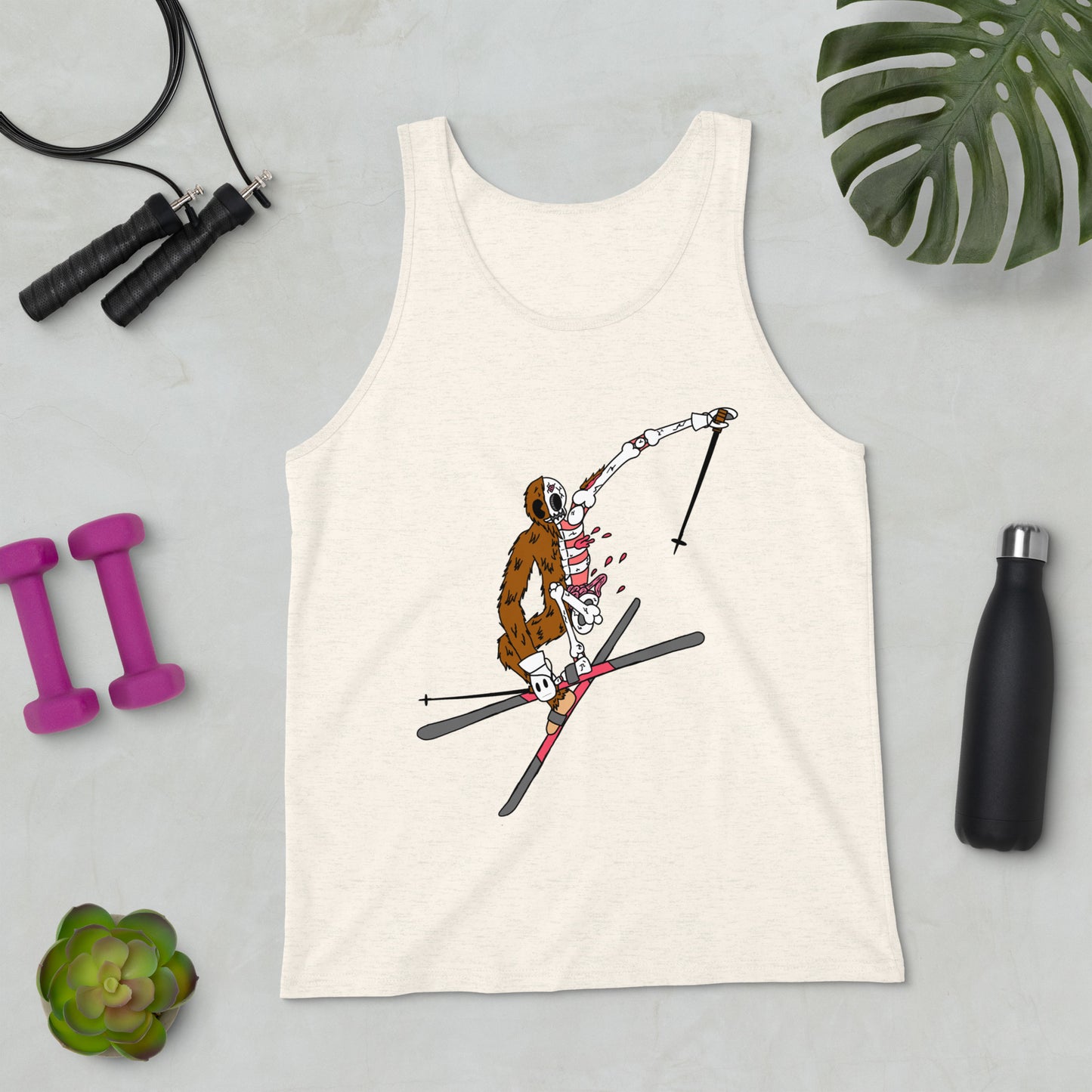Ski Yeti - Unisex Tank Top