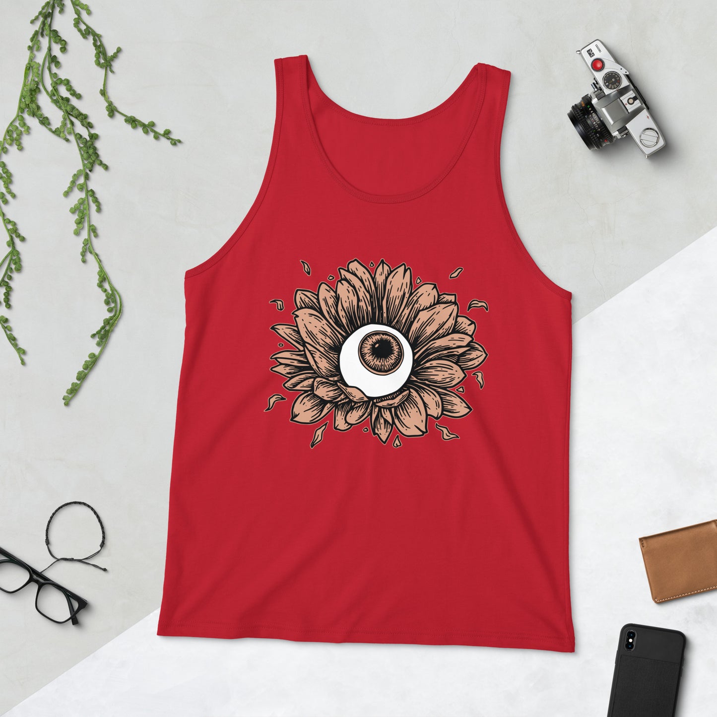 Cornea Flower - Unisex Tank Top