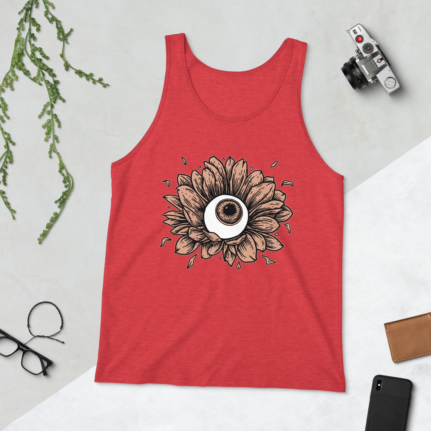 Cornea Flower - Unisex Tank Top