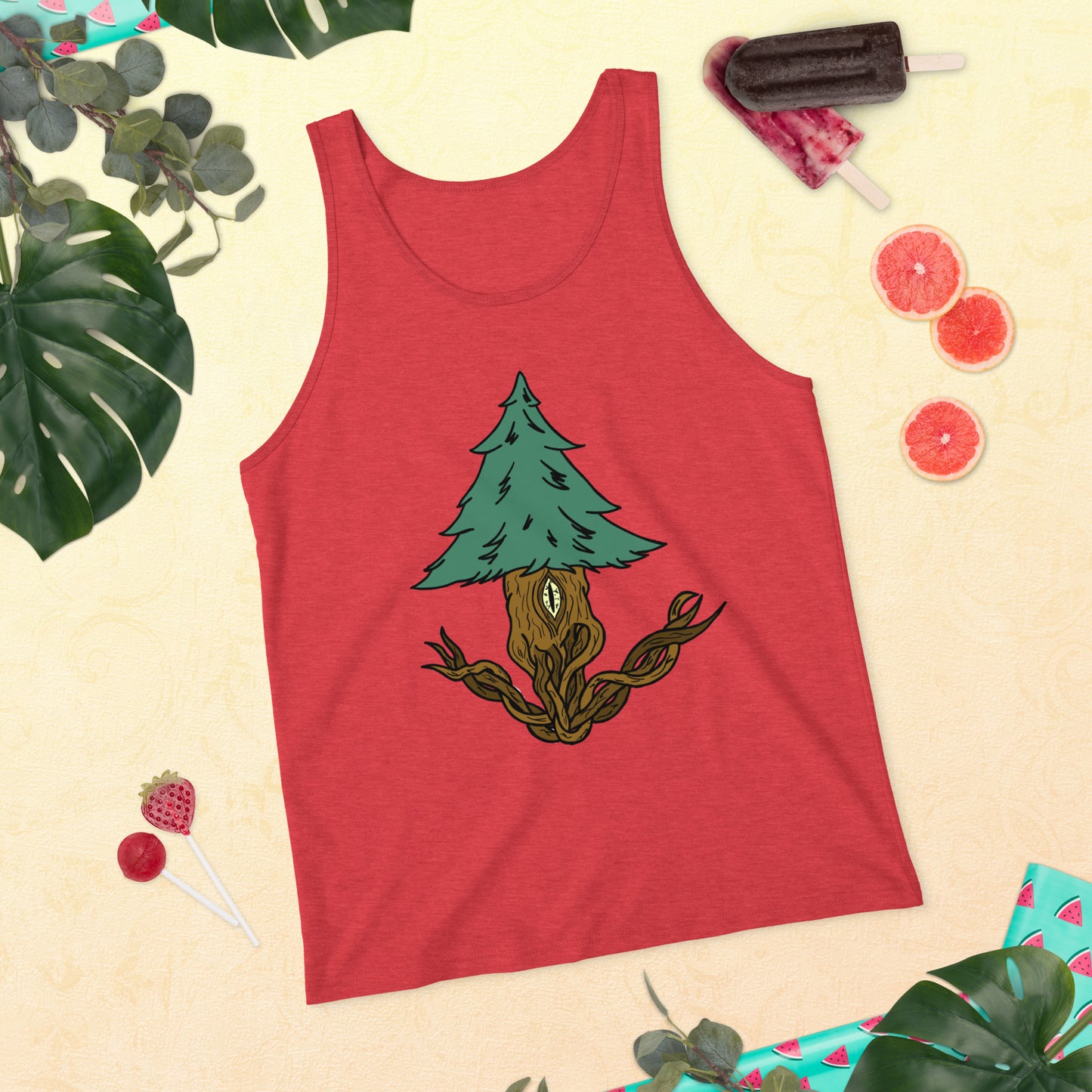 Treevy Tree - Unisex Tank Top