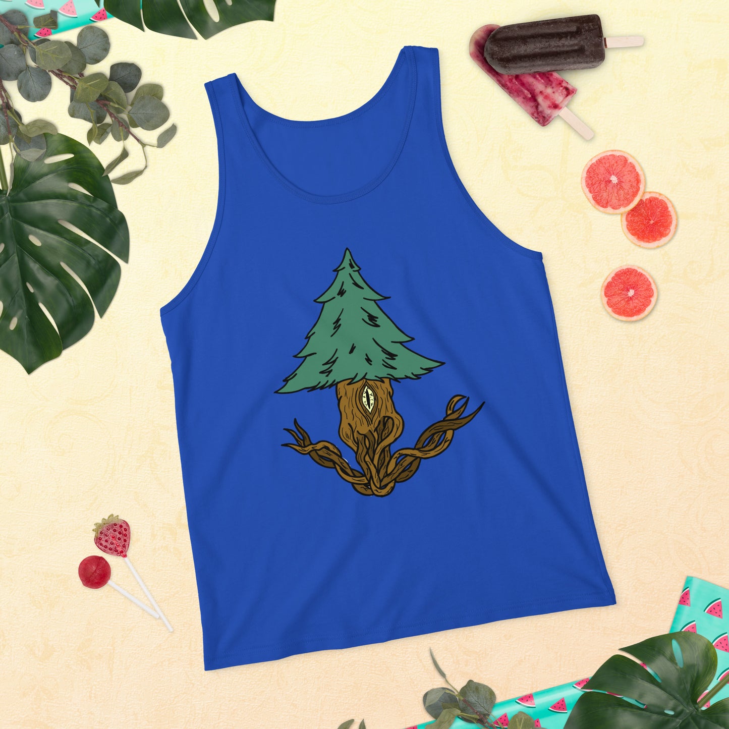 Treevy Tree - Unisex Tank Top