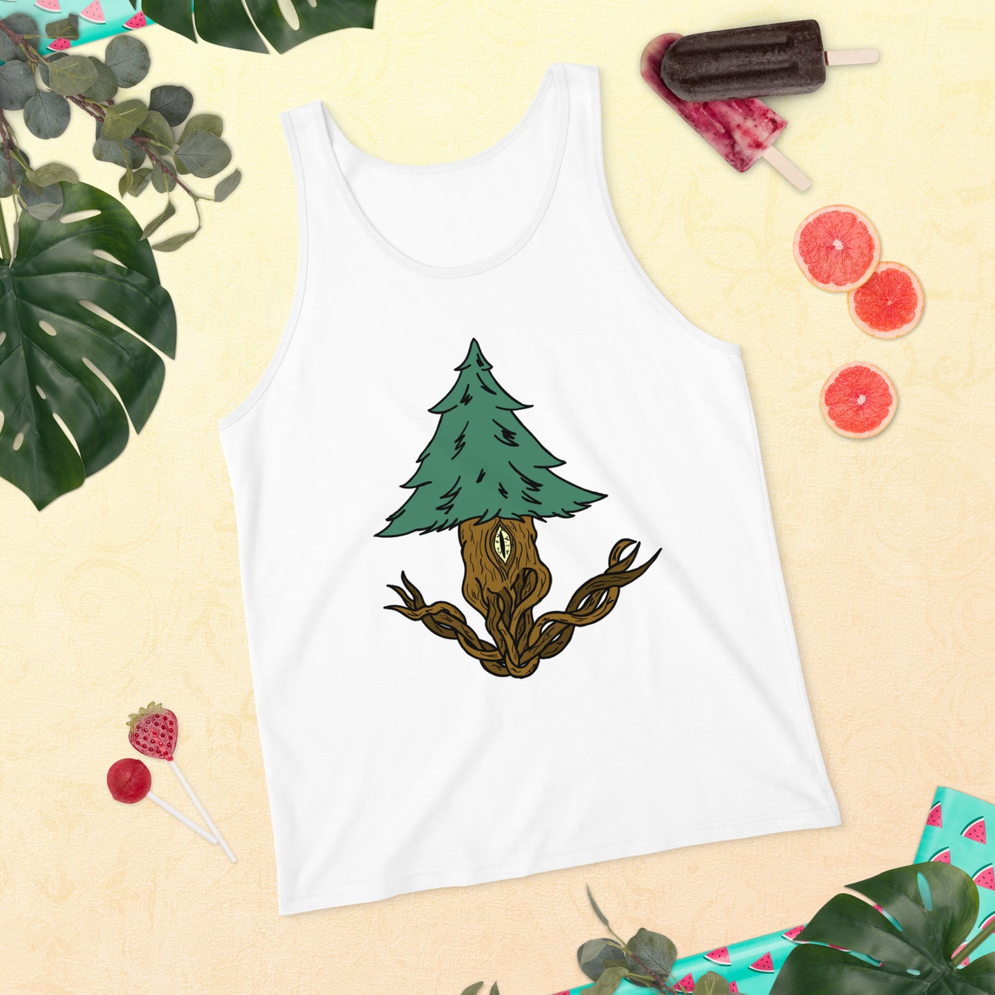 Treevy Tree - Unisex Tank Top