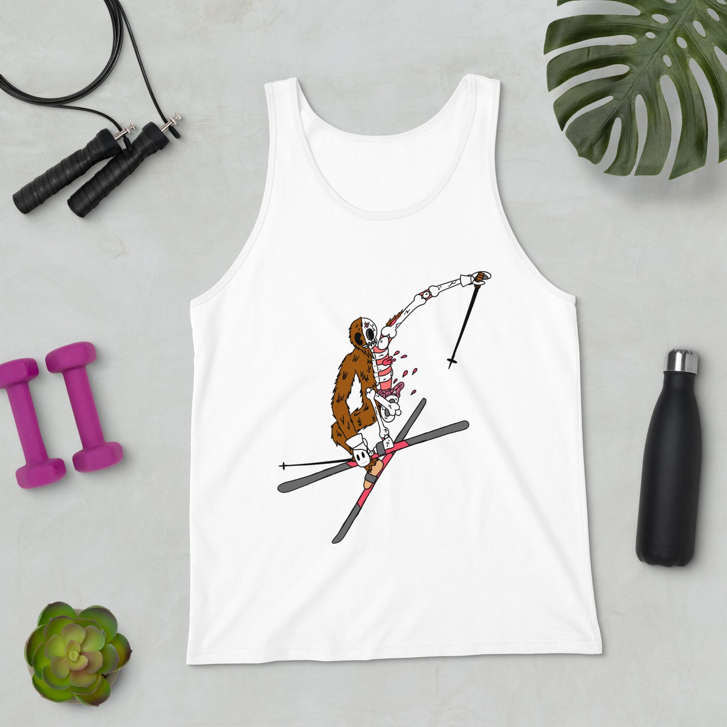 Ski Yeti - Unisex Tank Top