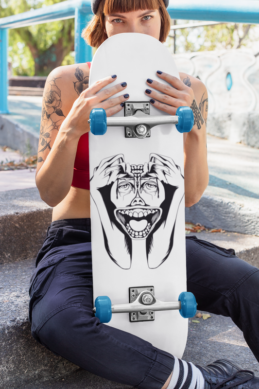 "Scream" - Bubble-free stickers from treevy