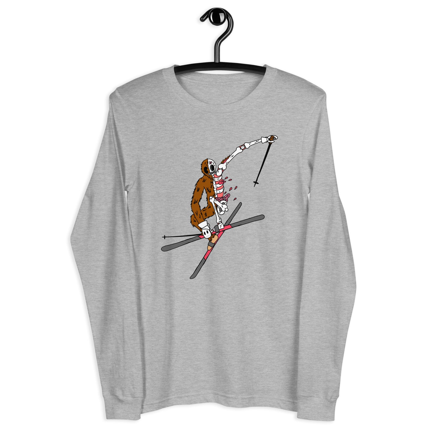 Ski Yeti - Unisex Long Sleeve Tee