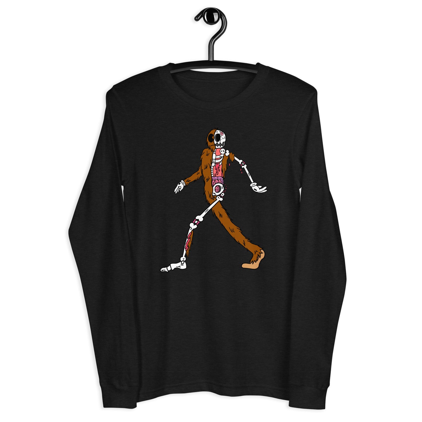 Walking Yeti - Unisex Long Sleeve Tee