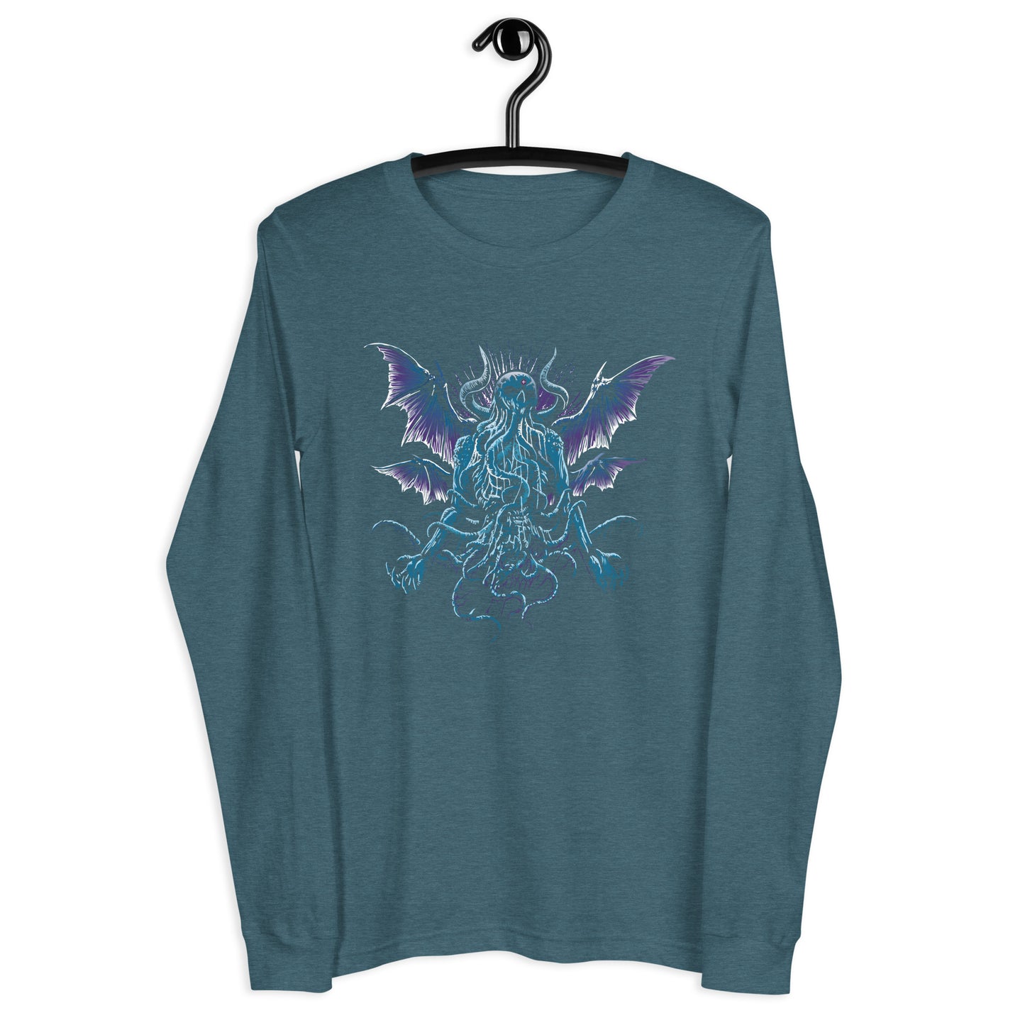 Manacing Cthulhu  - Unisex Long Sleeve Tee