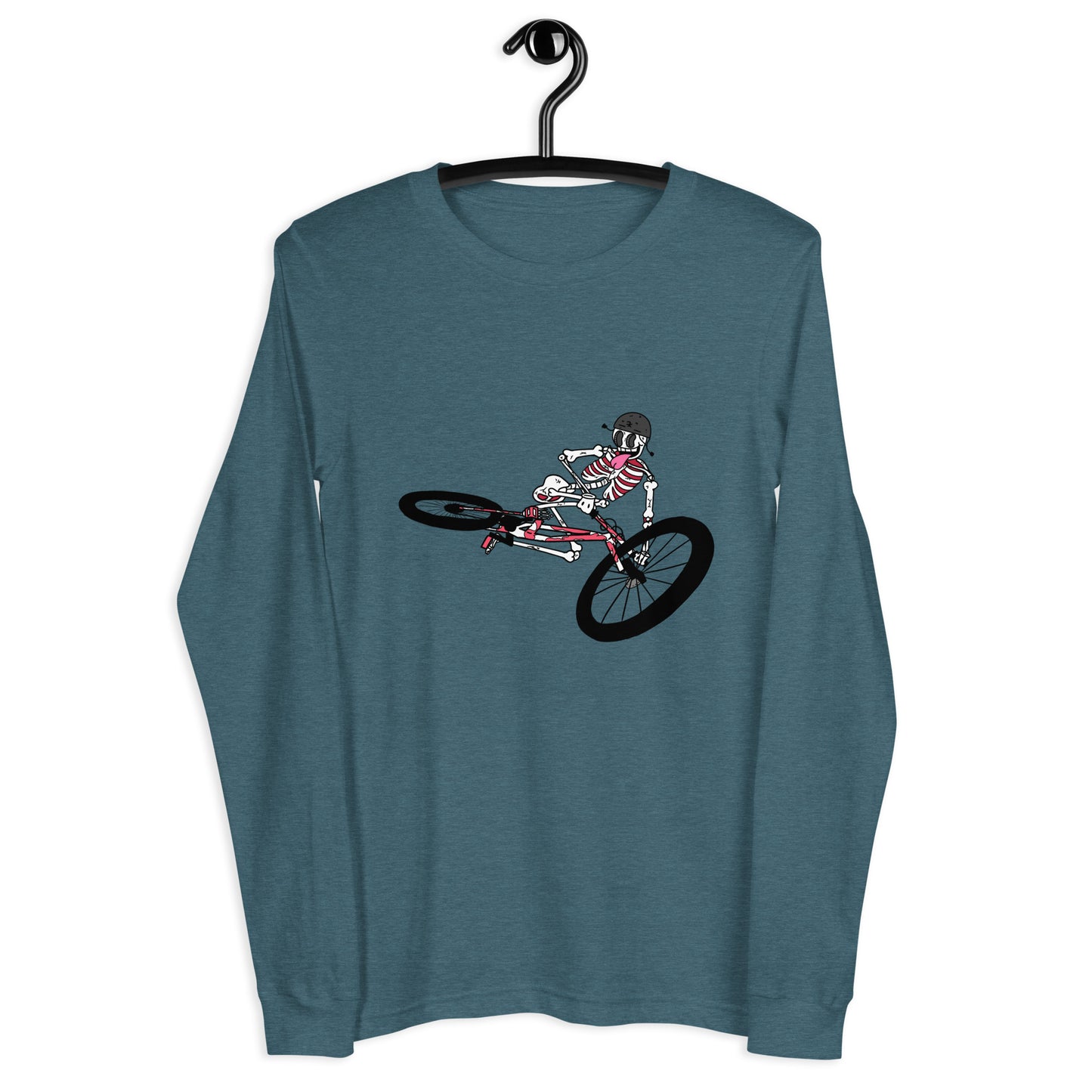 Skelton Rider. -Unisex Long Sleeve Tee
