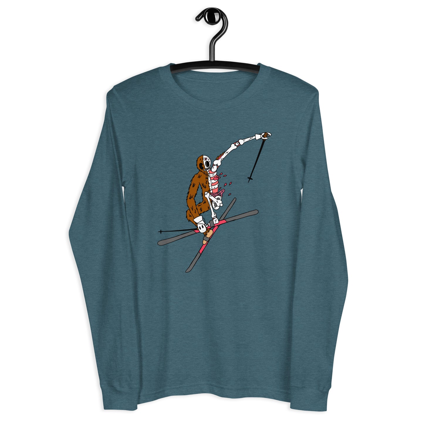 Ski Yeti - Unisex Long Sleeve Tee