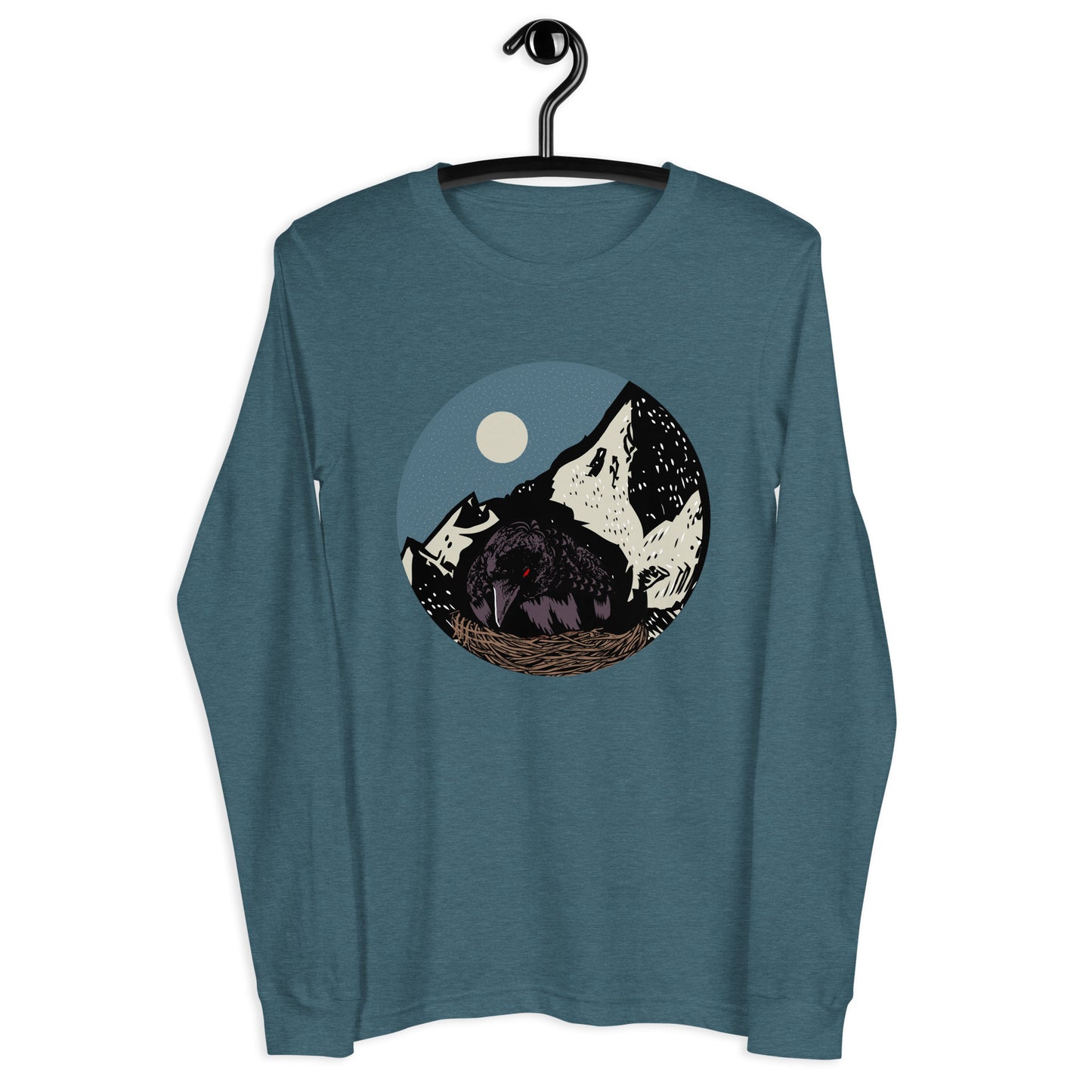 Treevy Crow - Unisex Long Sleeve Tee