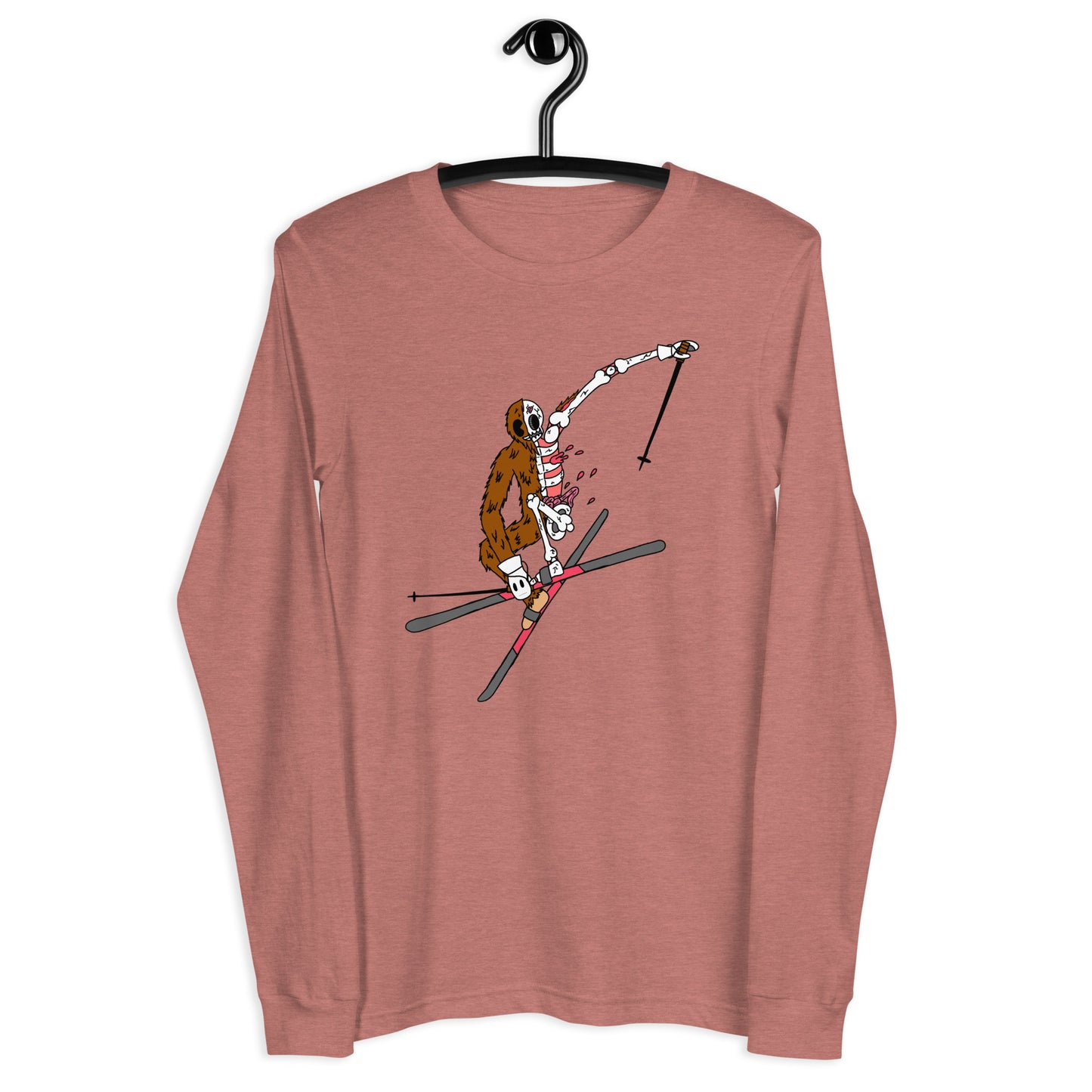 Ski Yeti - Unisex Long Sleeve Tee