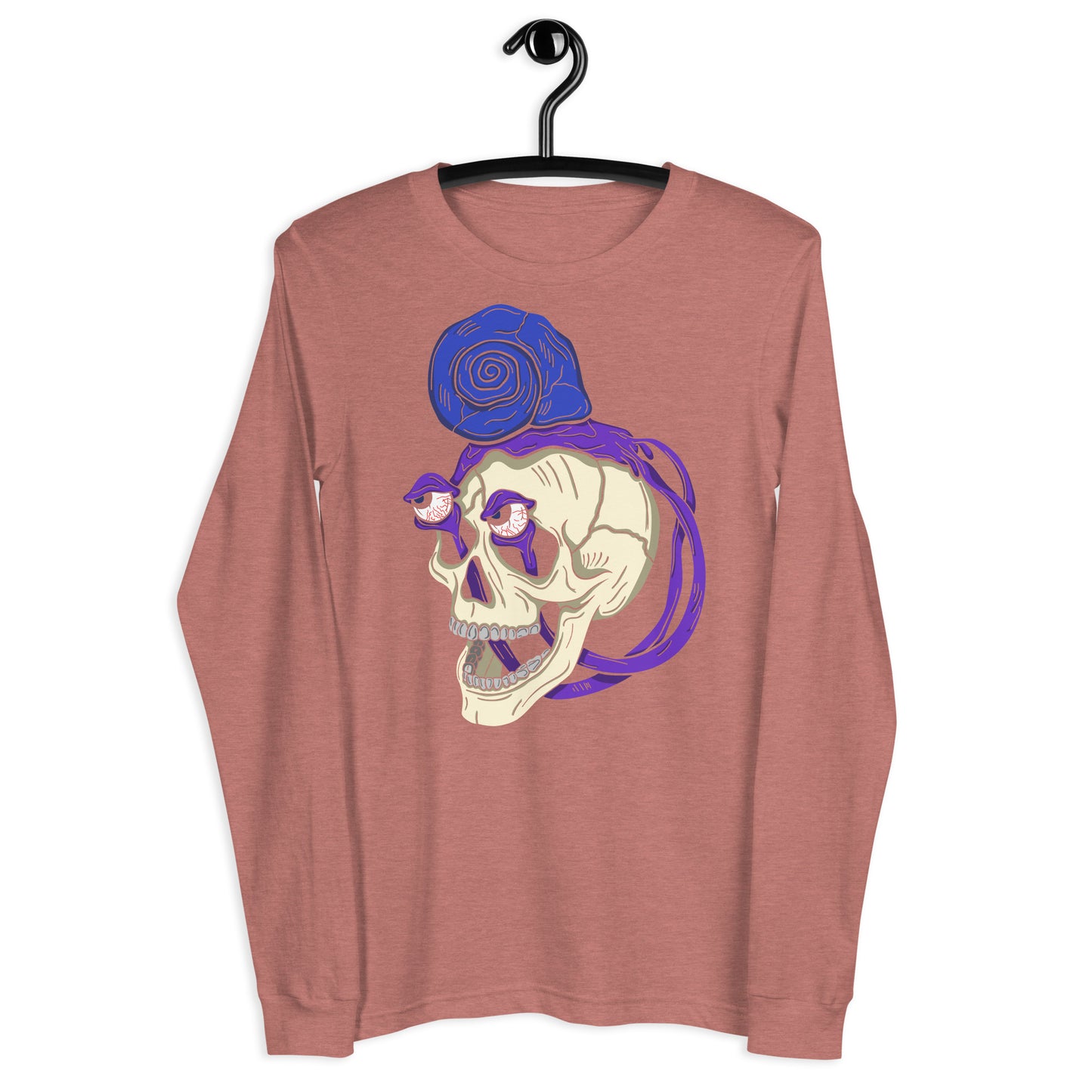 Snail Skull - Unisex Long Sleeve Tee