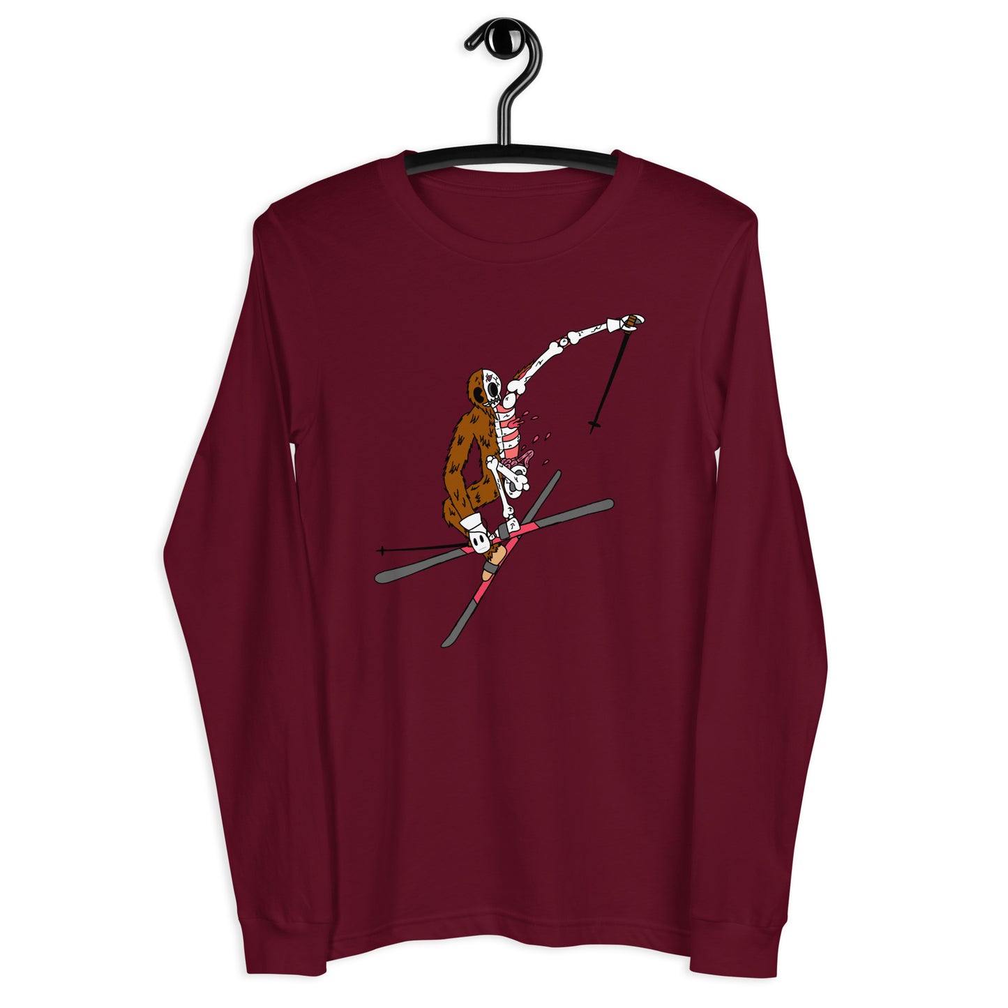 Ski Yeti - Unisex Long Sleeve Tee