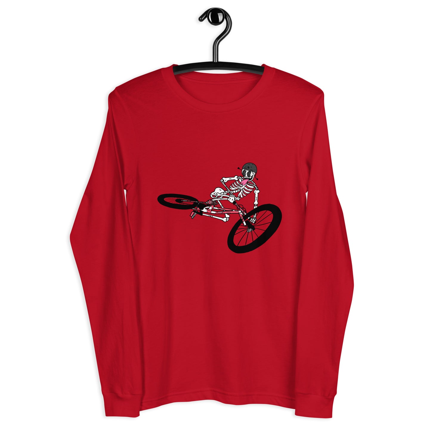 Skelton Rider. -Unisex Long Sleeve Tee