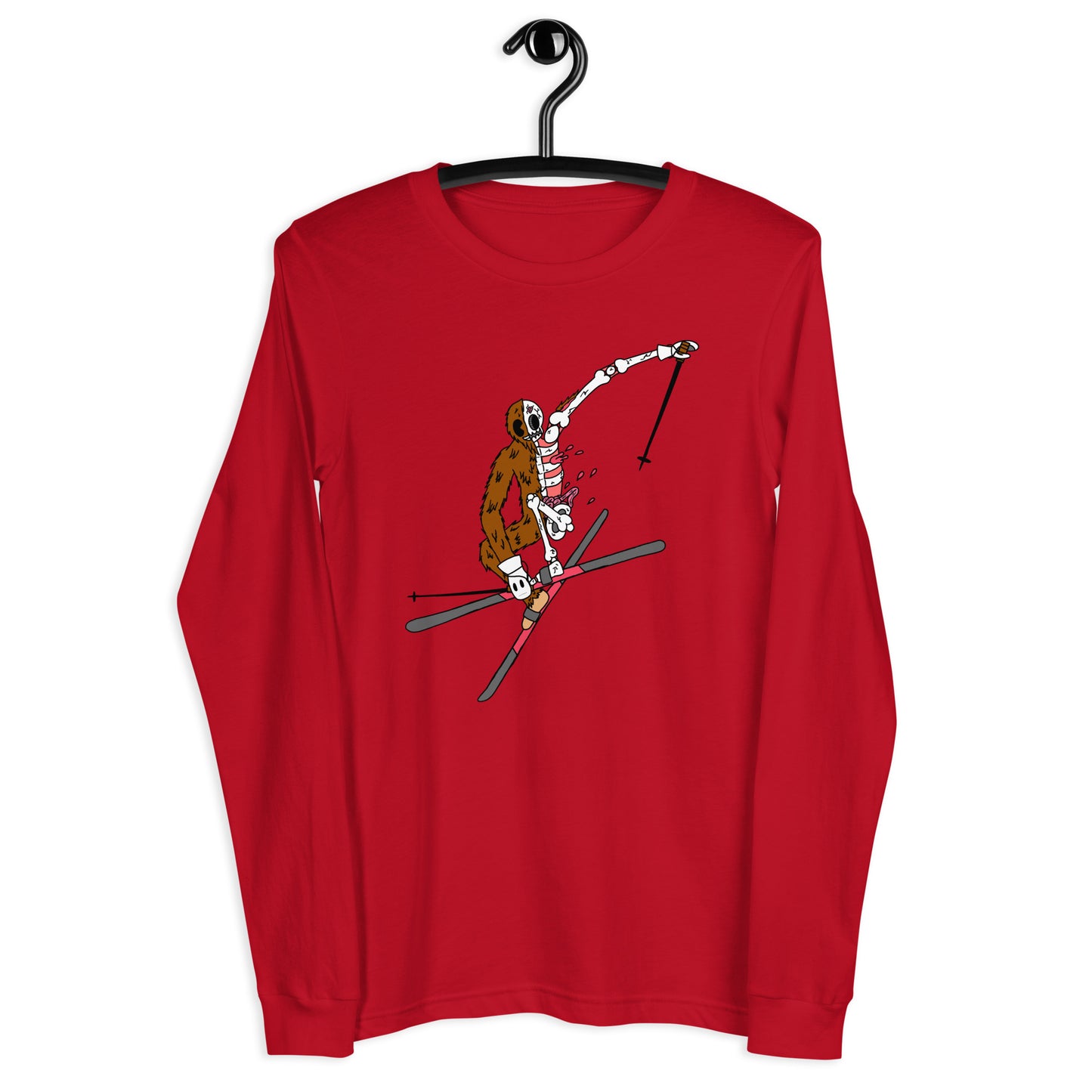 Ski Yeti - Unisex Long Sleeve Tee