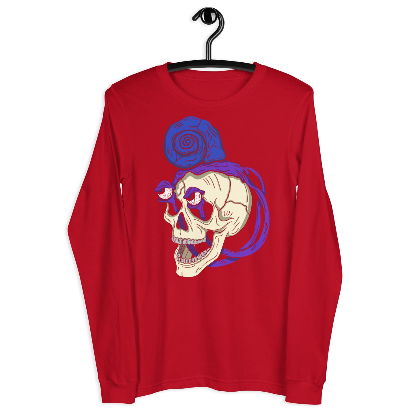 Snail Skull - Unisex Long Sleeve Tee