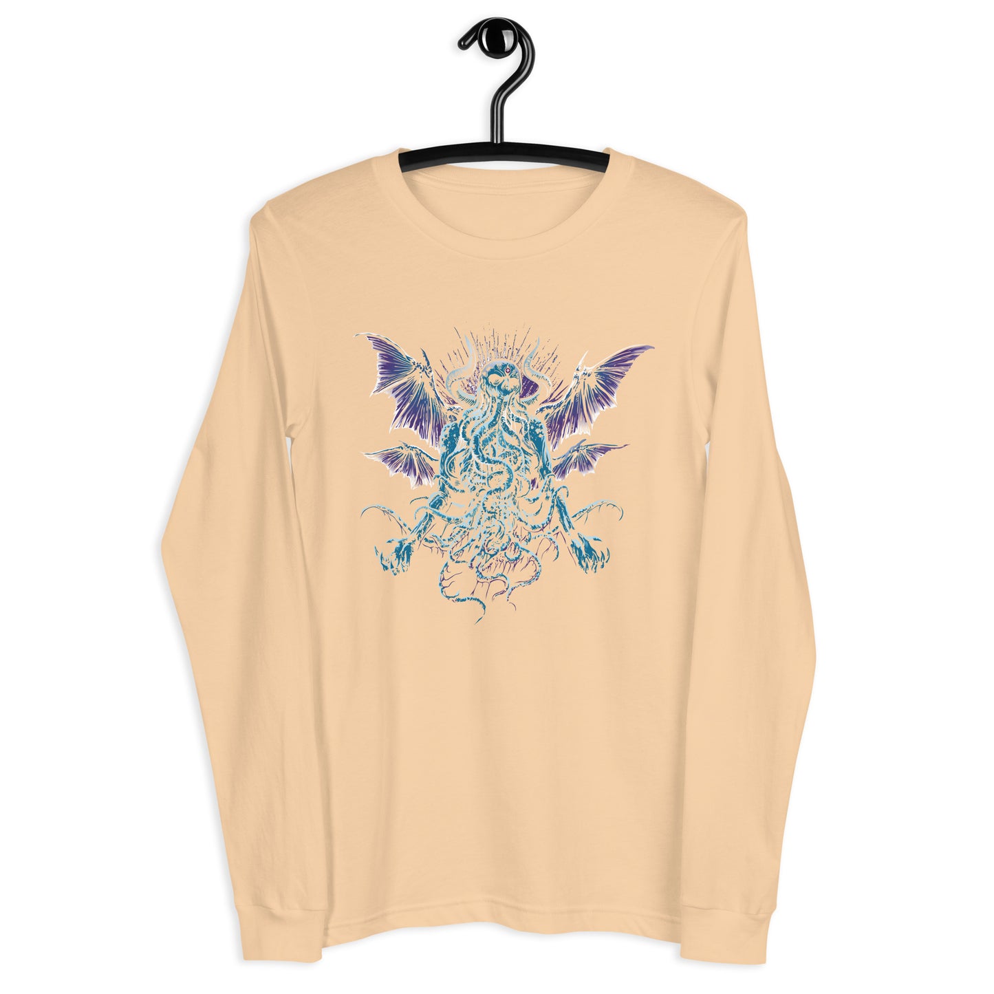 Manacing Cthulhu  - Unisex Long Sleeve Tee
