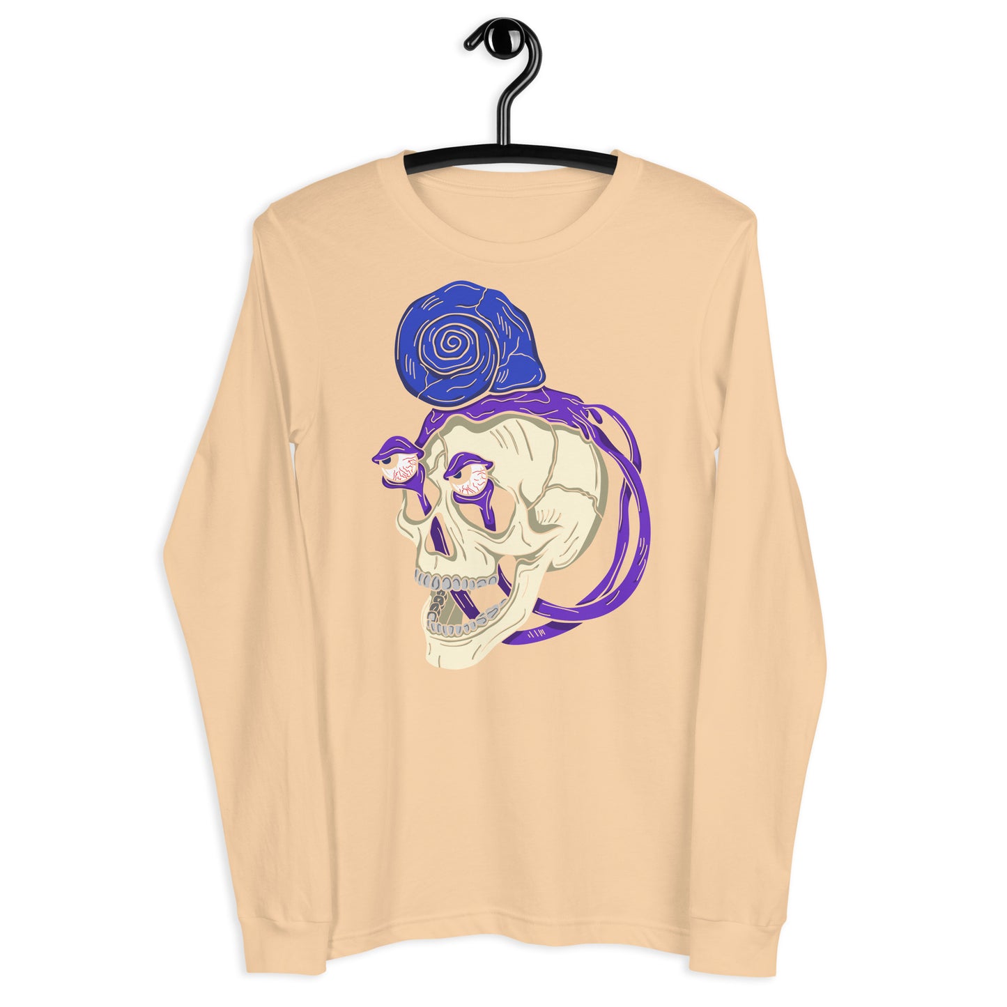 Snail Skull - Unisex Long Sleeve Tee