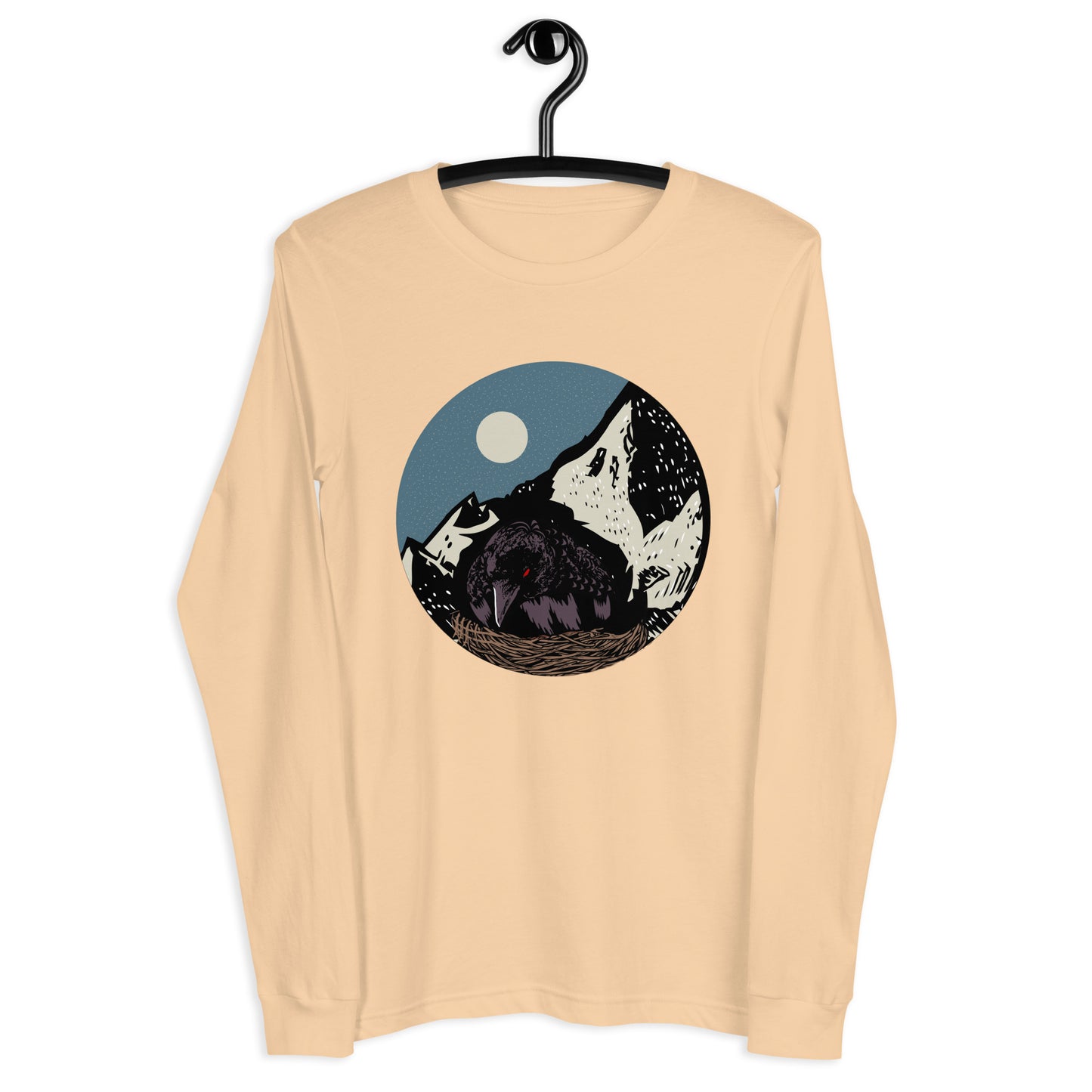 Treevy Crow - Unisex Long Sleeve Tee