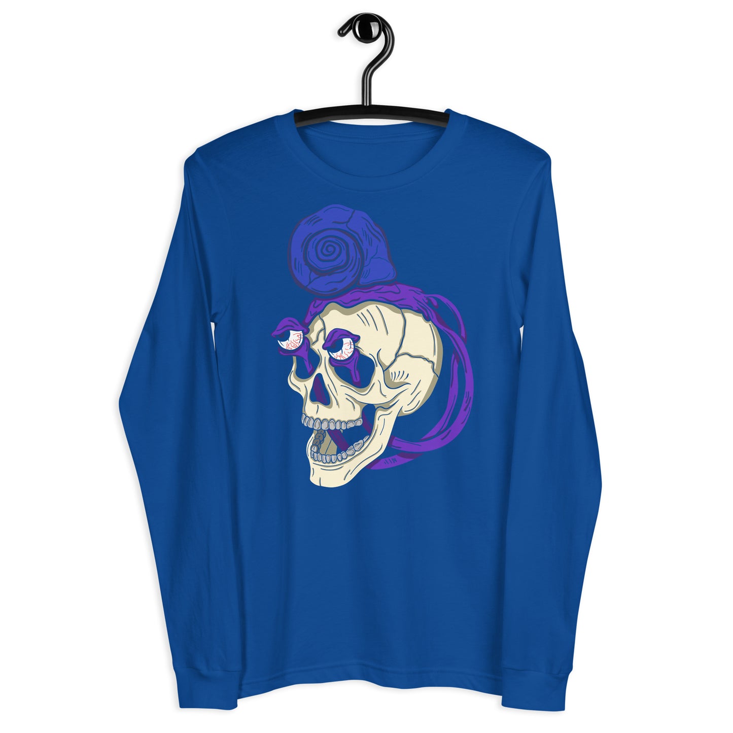 Snail Skull - Unisex Long Sleeve Tee