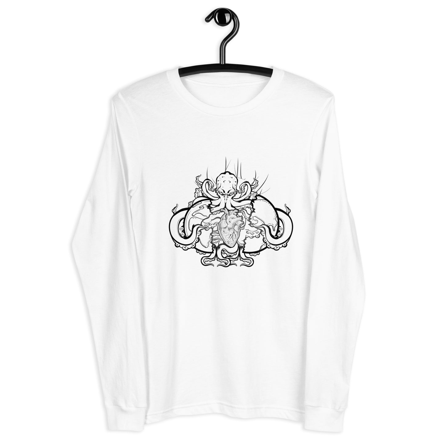 Cthulhu (B&W) - Unisex Long Sleeve Tee