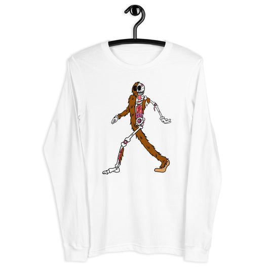Walking Yeti - Unisex Long Sleeve Tee