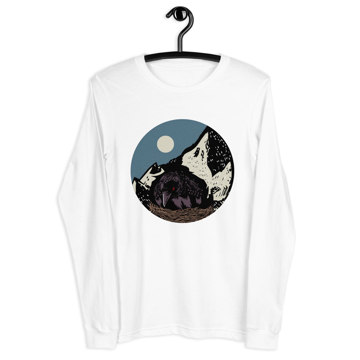 Treevy Crow - Unisex Long Sleeve Tee