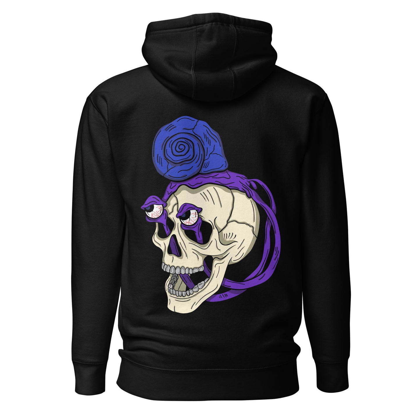 Snail Skull - Premium Unisex Hoodie