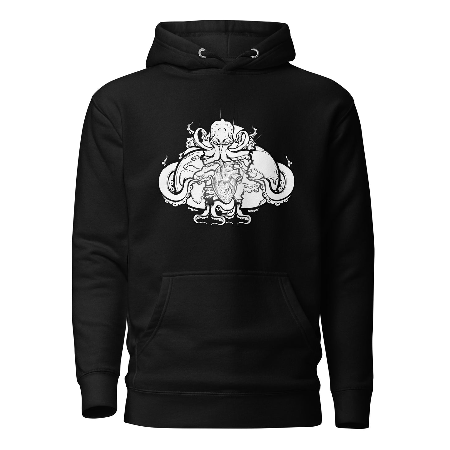 Cthulhu (B&W) - Premium Unisex Hoodie