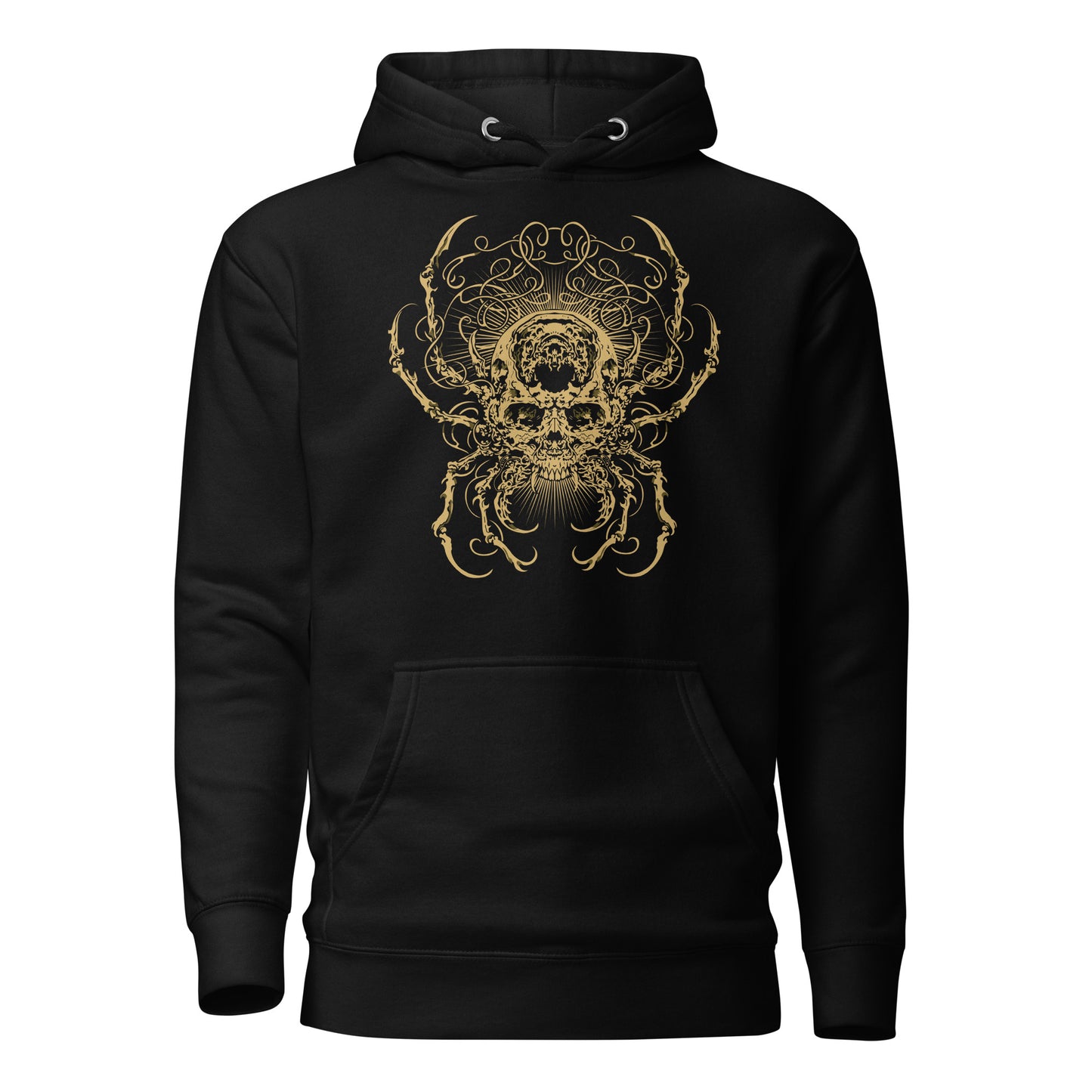 Skull Spider - Premium Unisex Hoodie - Design on the Front